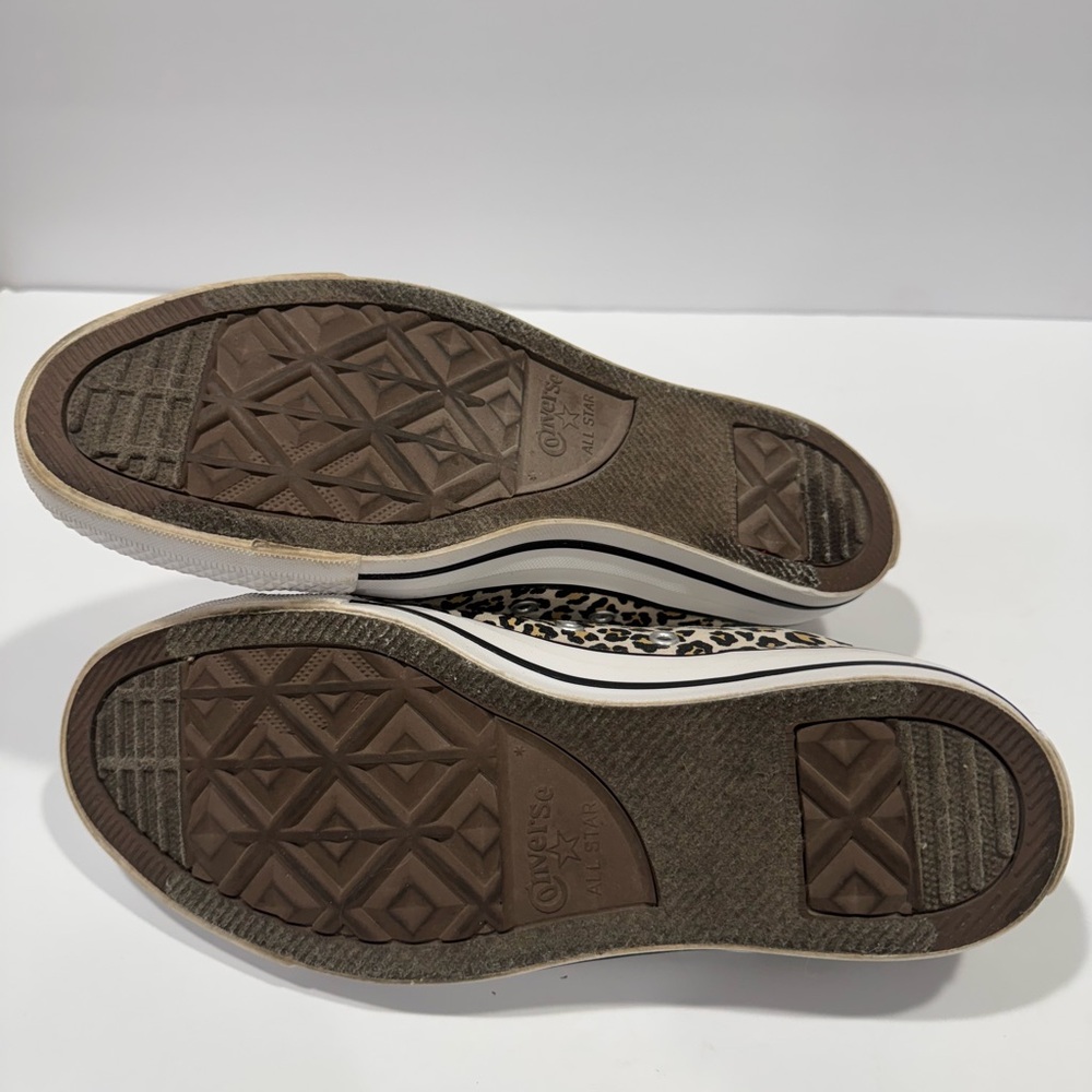 Converse All Star Leopard Pattern Sneakers - Picture 10 of 12